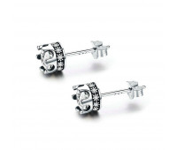 Crown earrings