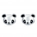 Little panda earrings 