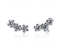 Chrysanthemum earrings