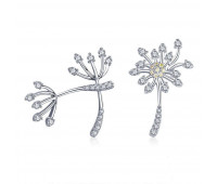 Delicate dandelion earrings