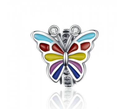 Charm, bead Butterfly