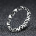 Stackable Ring Heart Black CZ