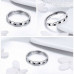 Stackable Dog Cat Footprints Ring