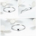 Round Ring Simple Heart Engrave 