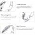 Boho Style Feather Free Size Adjustable Finger Rings